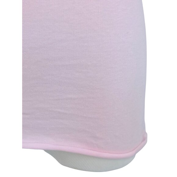 Vtg 90s NWT Smudge Pink Studded Pisces Raw Hem Top | Streetwear Noughties Indie - Picture 12 of 12